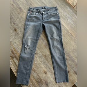Hudson ankle krista super skinny jeans.